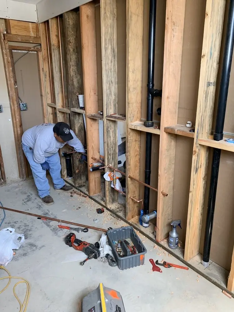 Commercial rough-in plumbing for Water Heater Replacement in Silver Springs Shores